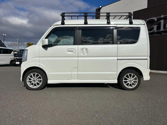 エブリイワゴン JPターボ 4WD 車検令和9年10月まで 両側スライドドア 純正ナビTV・Bluetooth対応・Bカメラ 衝突被害軽減・車線逸脱警報 シートヒーター&リアヒーター Pスタート&スマートキー コーナーセンサー(8枚目)