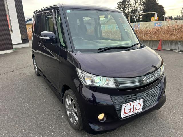 パレットSW リミテッドII 車検整備付き 両側電動スライドドア SDナビTV・Bluetooth/USB接続 前後ドラレコ HIDヘッドライト&フォグランプ プッシュスタート&スマートキー シートヒーター 純正14インチAW(3枚目)