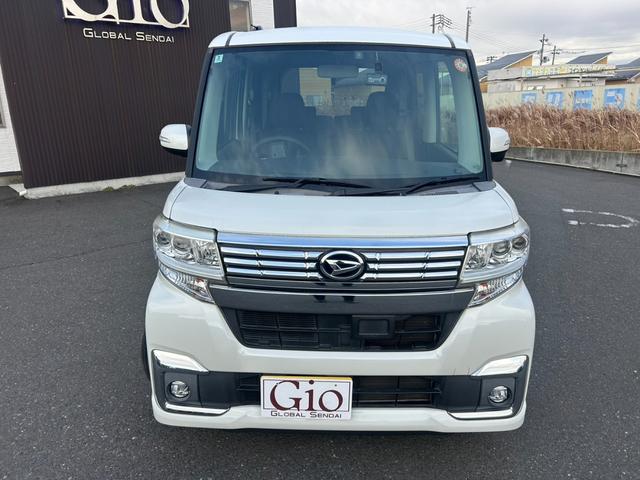タント カスタムX 車検令和9年3月まで SDナビTV・Bluetooth対応・Bカメラ USB接続 前後ドラレコ ETC LEDライト&フォグ 電動スライドドア 横滑り防止機能 純正エアロ・純正14インチAW 関東仕入(2枚目)