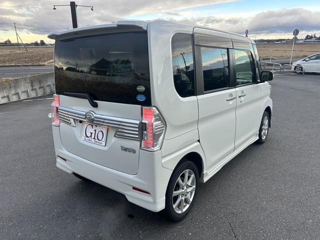 タント カスタムX 車検令和9年3月まで SDナビTV・Bluetooth対応・Bカメラ USB接続 前後ドラレコ ETC LEDライト&フォグ 電動スライドドア 横滑り防止機能 純正エアロ・純正14インチAW 関東仕入(6枚目)