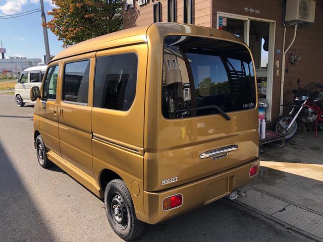 バモスホビオプロ ベースグレード　モデストカーズ製ステップバン仕様　ポケットバン　リビルドエンジン交換　４ＷＤマニュアル　４ナンバー　車検取得済み（8枚目）