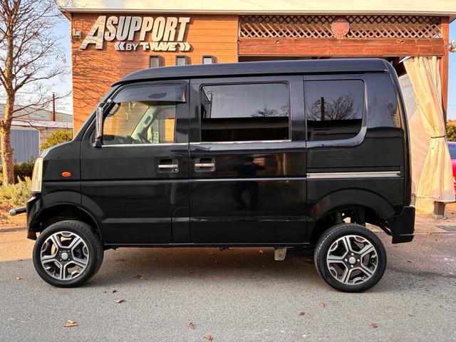 エブリイ ＰＣ　４インチリフトアップ構変済み　パートタイム４ＷＤ　純正１５インチ（5枚目）