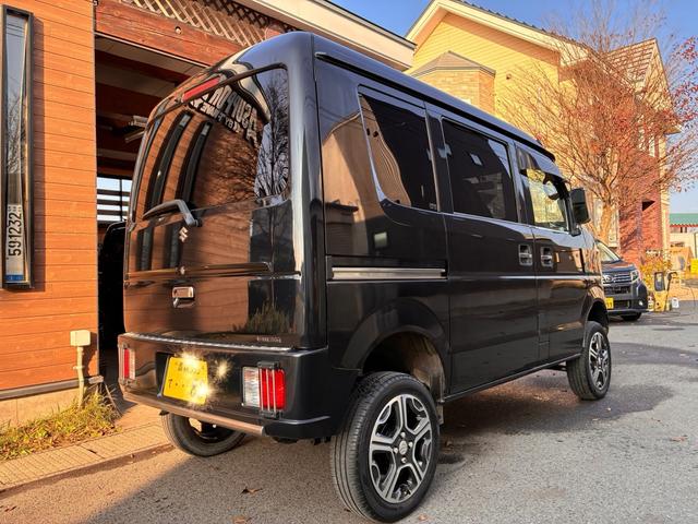 エブリイ ＰＣ　４インチリフトアップ構変済み　パートタイム４ＷＤ　純正１５インチ（7枚目）