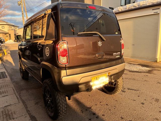 ハスラー Ｇターボ　４ＷＤ　　　４インチリフトアップ　　ディスプレイオーディオ　ＥＴＣ　　前後ドラレコ　　１４インチマッドタイヤ（10枚目）