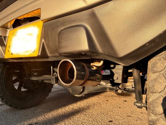 ハスラー Ｇターボ　４ＷＤ　　　４インチリフトアップ　　ディスプレイオーディオ　ＥＴＣ　　前後ドラレコ　　１４インチマッドタイヤ（22枚目）