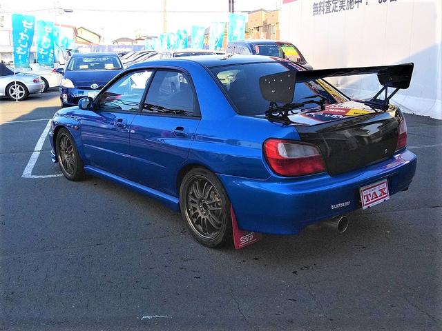 WRX STi GTウィング TEIN車高調 FUJITUBOマフラー マッドフラップ ナビTV ターボ計(7枚目)