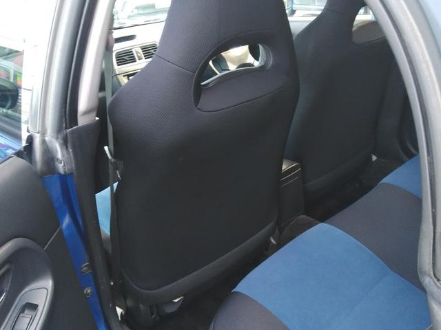 WRX STi GTウィング TEIN車高調 FUJITUBOマフラー マッドフラップ ナビTV ターボ計(15枚目)