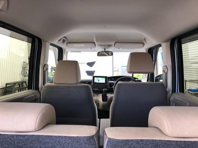 Ｎ－ＢＯＸ Ｇホンダセンシング　フルタイム４ＷＤ　衝突安全ボディ　レーンキープ　両側スライド　キーレス　盗難防止システム　ＬＥＤランプ　クルコン　ベンチシート　ＡＢＳ　横滑り防止　シートヒーター　オートエアコン　メモリナビ　ナビ（3枚目）