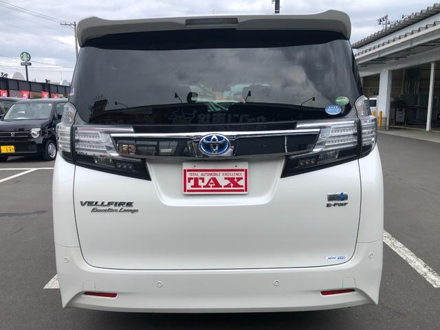 ヴェルファイアハイブリッド エグゼクティブラウンジ　４ＷＤ　ＪＢＬサウンドシステムナビ　全周囲モニター　電動Ｒゲート　電動シート　本革シート　ＬＥＤヘッド　クルコン　ＥＴＣ　オットマン　プリクラッシュブレーキ　　前席シートヒーター　スマートキー（12枚目）