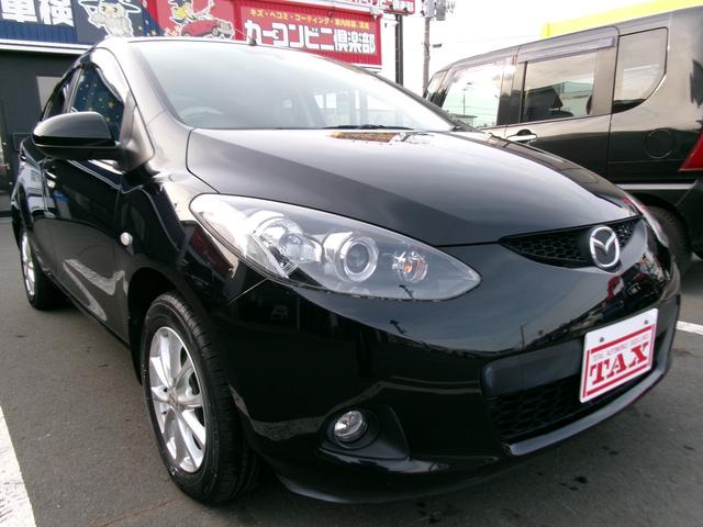 デミオ １３Ｃ－Ｖ　ＨＩＤエディション　純正オ－ディオ　パワーウィンドウ　電動格納ミラー　パワーステアリング　衝突安全ボディ　ＡＢＳ　マニュアルエアコン（9枚目）