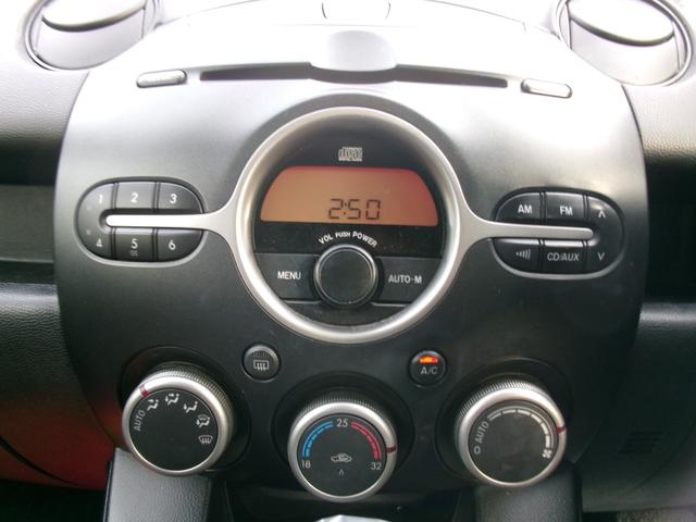 デミオ １３Ｃ－Ｖ　ＨＩＤエディション　純正オ－ディオ　パワーウィンドウ　電動格納ミラー　パワーステアリング　衝突安全ボディ　ＡＢＳ　マニュアルエアコン（32枚目）