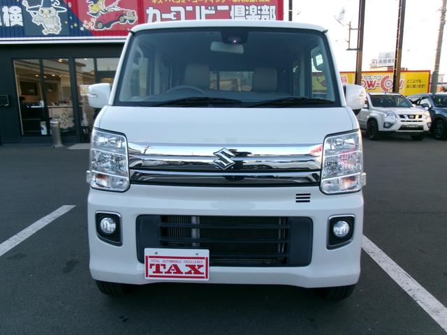 エブリイワゴン ＰＺターボスペシャル　パートタイム４ＷＤ　キーレススタートシステム　Ｂソナー　運転席シートヒーター　フルフラット　ＥＳＣ　フルオートエアコン　ベンチシート　プッシュスタートスマートキー　盗難防止システム　オートライト　ＰＷ（8枚目）