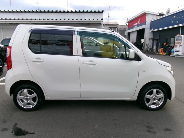 ワゴンＲ ＦＸ　４ＷＤ　アルミホイル　シ－トヒ－タ－　ナビＴＶ　電動格納ミラ－　Ａストップ　地デジＴＶ　盗難防止　ＡＵＴＯエアコン　Ｗエアバッグ　フルフラット　キーレス　メモリーナビ　ＡＢＳ　エアバック（10枚目）