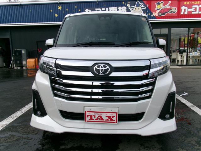 ルーミー カスタムG 4WD パノラミックビュー ソナー Bモニター 衝突安全ボディ LEDランプ フルセグテレビ オートライト オートマチックハイビーム DVD再生 TV アイドリングストップ ウォークスルー ESC(8枚目)