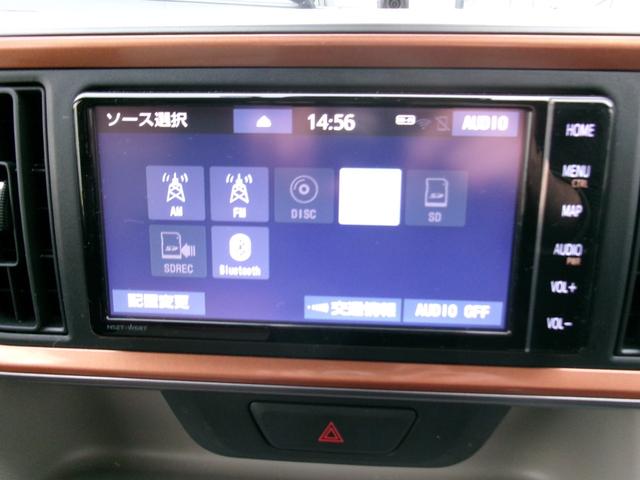 パッソ モーダ　Ｇパッケージ　４ＷＤ　禁煙車　純正ナビ　Ｂｌｕｅｔｏｏｔｈオーディオ　ドライブレコーダー　ベンチシート　オートエアコン　ＥＴＣ車載器　ＤＶＤ再生　バックカメラ　フルセグＴＶ　スマートキー　オートライト　ＬＥＤ（4枚目）