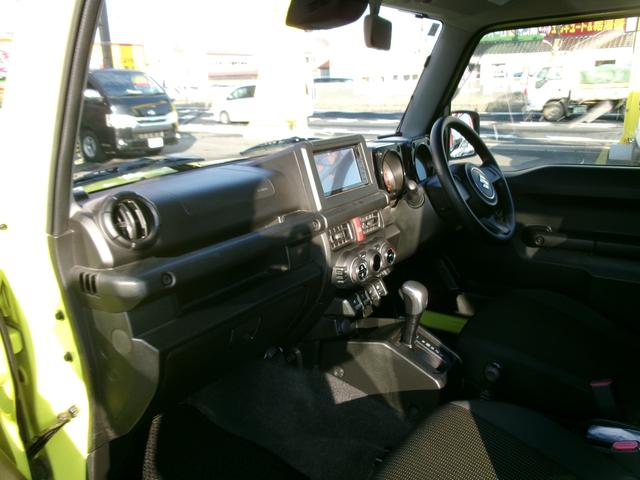 ジムニー ＸＬ　パートタイム４ＷＤ　ターボー　禁煙車両　１オ－ナ－　ブル－トウ－ス　ナビＴＶ　前席シートヒーター　ＥＴＣ車載器　地デジフルセグＴＶ　ＤＶＤ視聴可　横滑り防止機能　スマートキー＆プッシュスタート（40枚目）