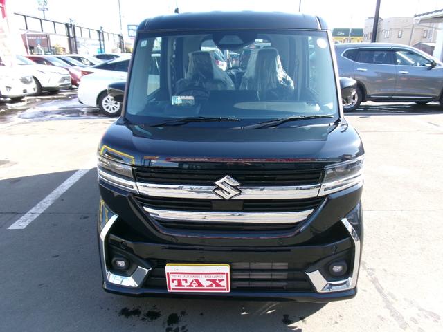 スペーシアカスタム ハイブリッドＸＳ　４ＷＤ　カーテンエアバッグ　クリソナ　電動格納ドアミラー　運転席シートヒーター　セキュリティー　ＬＤＰ　ＥＳＣ　衝撃安全ボディー　オートハイビーム　ＬＥＤヘッドランプ　エアバック　アイドリングＳＴＯＰ（7枚目）