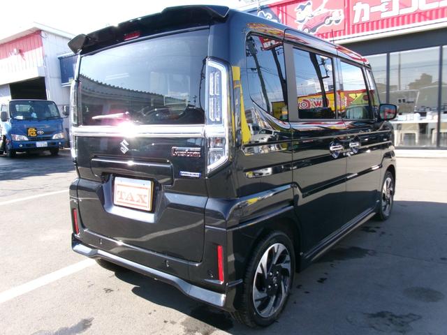 スペーシアカスタム ハイブリッドＸＳ　４ＷＤ　カーテンエアバッグ　クリソナ　電動格納ドアミラー　運転席シートヒーター　セキュリティー　ＬＤＰ　ＥＳＣ　衝撃安全ボディー　オートハイビーム　ＬＥＤヘッドランプ　エアバック　アイドリングＳＴＯＰ（10枚目）