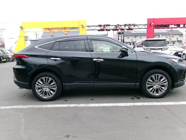 ハリアーハイブリッド Z レザーパッケージ 4WD 黒革シート LEDヘッド オートマチックハイビーム ナビ・TV ワンオーナー 禁煙 シートヒータ クリアランスソナー ETC スマートキ- パワーシート BT接続(9枚目)