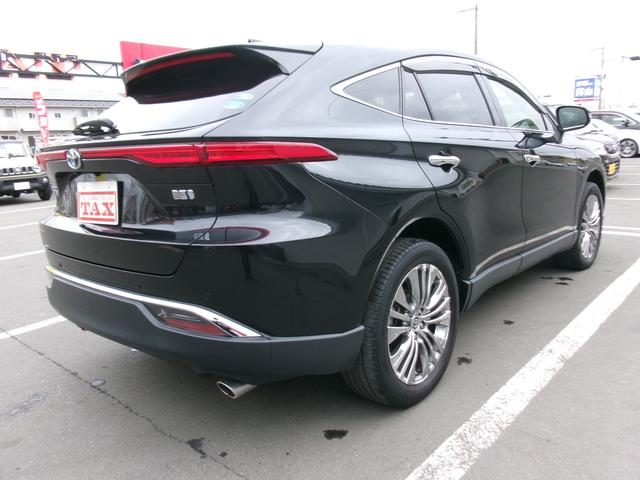 ハリアーハイブリッド Z レザーパッケージ 4WD 黒革シート LEDヘッド オートマチックハイビーム ナビ・TV ワンオーナー 禁煙 シートヒータ クリアランスソナー ETC スマートキ- パワーシート BT接続(10枚目)