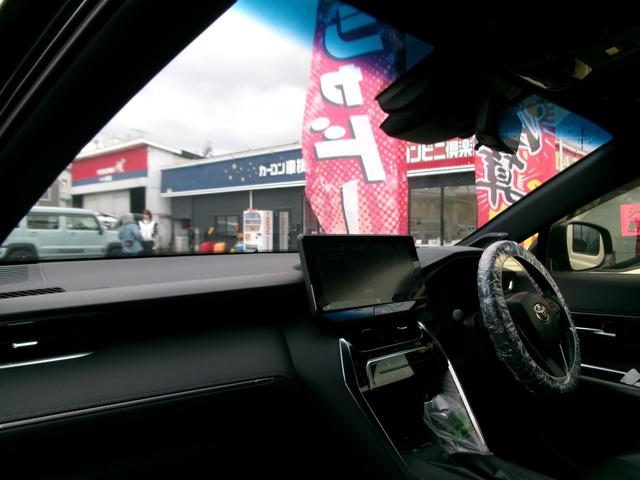 ハリアーハイブリッド Z レザーパッケージ 4WD 黒革シート LEDヘッド オートマチックハイビーム ナビ・TV ワンオーナー 禁煙 シートヒータ クリアランスソナー ETC スマートキ- パワーシート BT接続(42枚目)