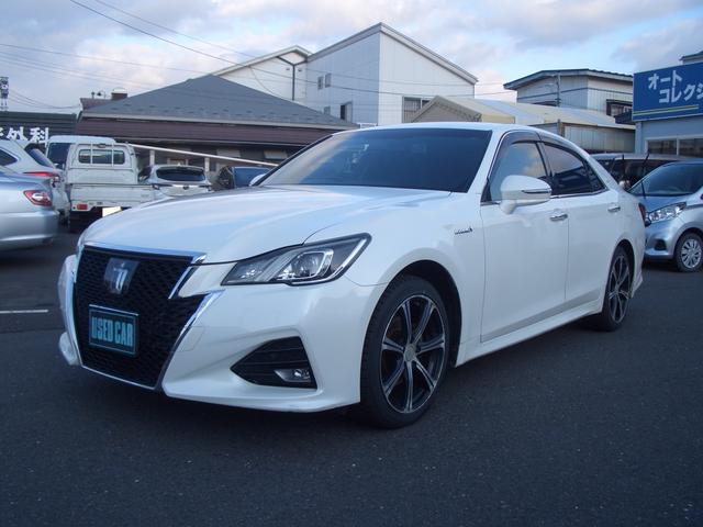 クラウンハイブリッド アスリートS Four 4WD 純正エンスタ ETC 社外ドラレコ(2枚目)