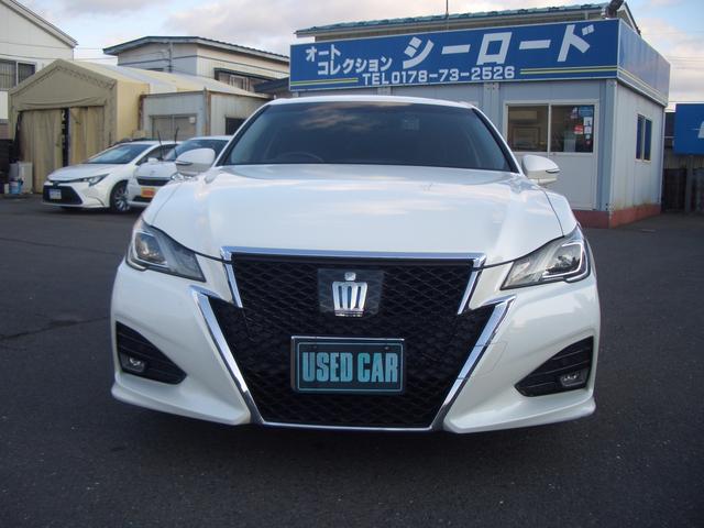 クラウンハイブリッド アスリートS Four 4WD 純正エンスタ ETC 社外ドラレコ(3枚目)