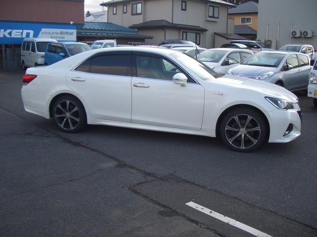 クラウンハイブリッド アスリートS Four 4WD 純正エンスタ ETC 社外ドラレコ(5枚目)