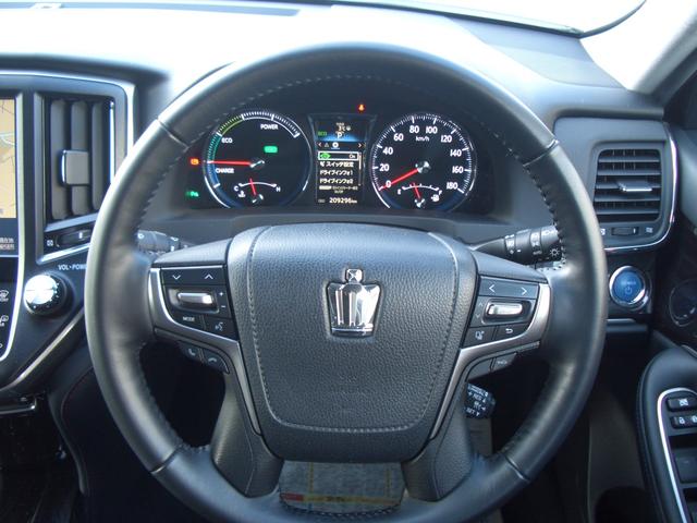 クラウンハイブリッド アスリートS Four 4WD 純正エンスタ ETC 社外ドラレコ(16枚目)