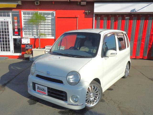 ムーヴラテ クールターボ 4WD ターボ 純正ナビ エンジンスターター CD DVD バックカメラ キーレス ABS HID ローダウン ルームイルミネーション 16インチ社外アルミホイール ETC(3枚目)