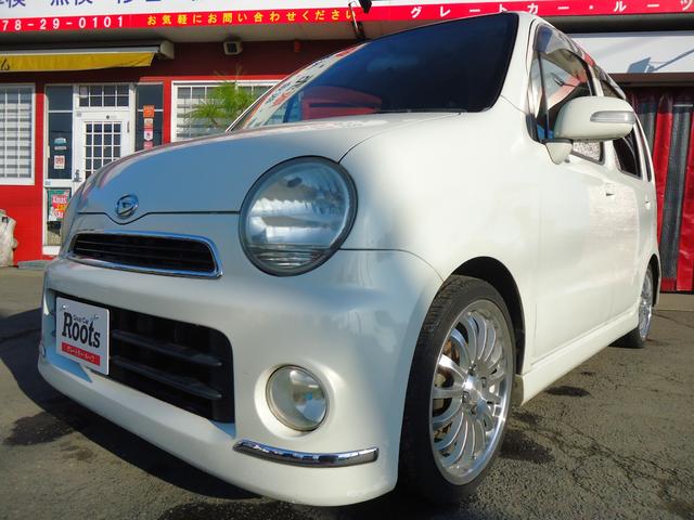 ムーヴラテ クールターボ 4WD ターボ 純正ナビ エンジンスターター CD DVD バックカメラ キーレス ABS HID ローダウン ルームイルミネーション 16インチ社外アルミホイール ETC(34枚目)