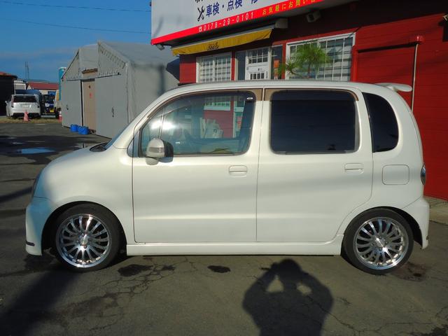 ムーヴラテ クールターボ 4WD ターボ 純正ナビ エンジンスターター CD DVD バックカメラ キーレス ABS HID ローダウン ルームイルミネーション 16インチ社外アルミホイール ETC(36枚目)