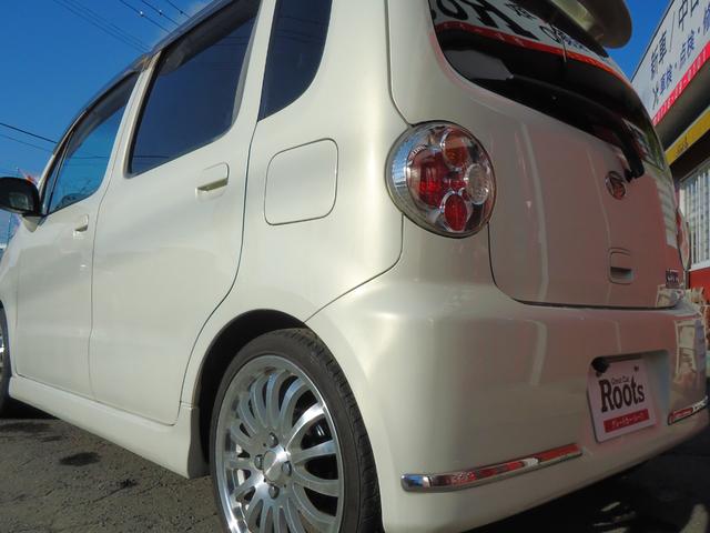 ムーヴラテ クールターボ 4WD ターボ 純正ナビ エンジンスターター CD DVD バックカメラ キーレス ABS HID ローダウン ルームイルミネーション 16インチ社外アルミホイール ETC(40枚目)