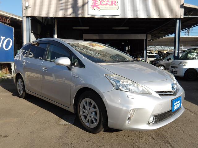 プリウスアルファ Ｓ　ＳＤナビ　フルセグＴＶ　バックカメラ　ＥＴＣ　スマートキー　プッシュスタート　電格ドアミラー　Ｂｌｕｅｔｏｏｔｈ（3枚目）