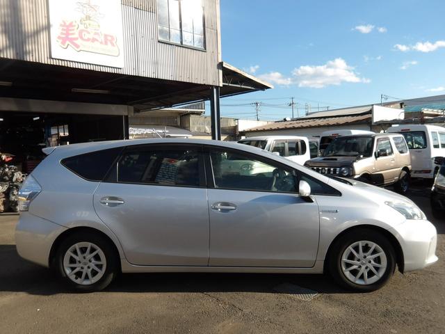 プリウスアルファ Ｓ　ＳＤナビ　フルセグＴＶ　バックカメラ　ＥＴＣ　スマートキー　プッシュスタート　電格ドアミラー　Ｂｌｕｅｔｏｏｔｈ（4枚目）