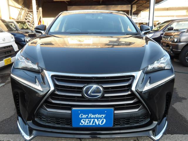 NX NX300h バージョンL SDナビ フルセグTV バックカメラ プッシュスタート ETC スマートキー ドライブレコーダー パワーバックドア 20インチレイズアルミホイール RS-R車高調ローダウン 黒革パワーシート(2枚目)