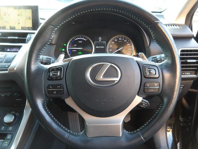 NX NX300h バージョンL SDナビ フルセグTV バックカメラ プッシュスタート ETC スマートキー ドライブレコーダー パワーバックドア 20インチレイズアルミホイール RS-R車高調ローダウン 黒革パワーシート(18枚目)