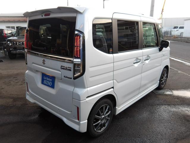 スペーシアカスタム ハイブリッドXS 4WD 9インチ純正ナビTV 全方位カメラ 衝突被害軽減システム Bluetooth 両側パワースライドドア LEDヘッドライト ETC スマートキー シートヒーター クルーズコントロール(5枚目)