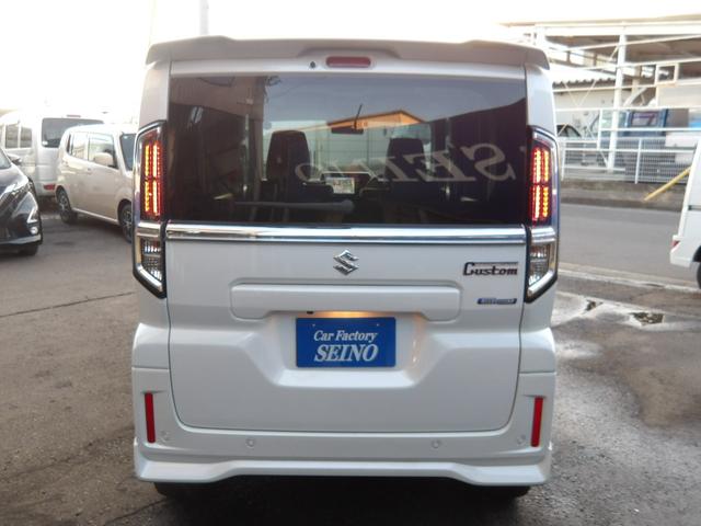 スペーシアカスタム ハイブリッドXS 4WD 9インチ純正ナビTV 全方位カメラ 衝突被害軽減システム Bluetooth 両側パワースライドドア LEDヘッドライト ETC スマートキー シートヒーター クルーズコントロール(6枚目)