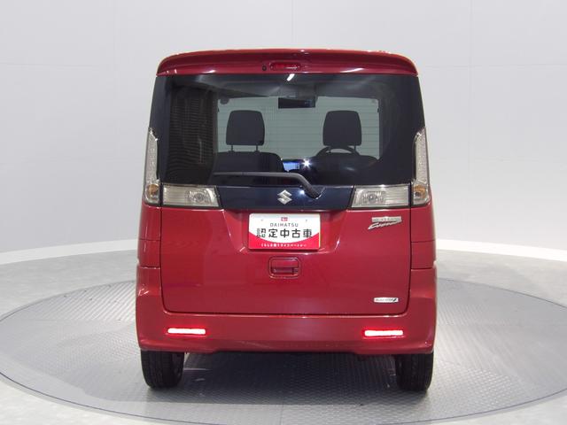 スペーシアカスタム ＴＳ　ターボ　４ＷＤ　両側パワースライドドア　社外ナビ　社外エンジンスターター付き（3枚目）