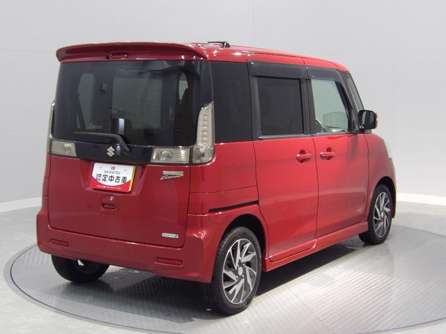 スペーシアカスタム ＴＳ　ターボ　４ＷＤ　両側パワースライドドア　社外ナビ　社外エンジンスターター付き（8枚目）