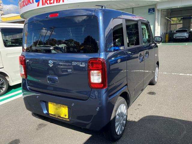 ワゴンRスマイル G 3型 4WD 衝突被害軽減ブレーキ 純正9インチナビ 全方位カメラ 衝突被害軽減ブレーキ 前後誤発進抑制機能 低速時ブレーキサポート 前後パーキングセンサー 車線逸脱警報機能 両側手動スライドドア(クローザー付)(3枚目)