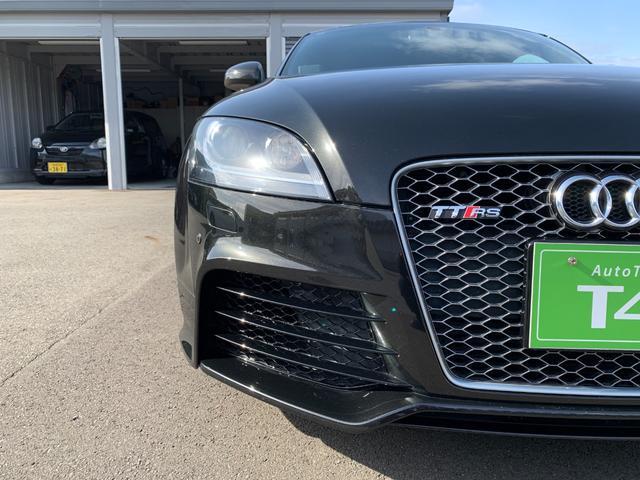TT RSプラスクーペ ベースグレード 4WD 禁煙車 車検令和9年6月迄 記録簿 ヒーター付本革シート 純正SDナビフルセグTV バックカメラ HID LEDポジションランプ クルコン ETC 専用エクステリア&19AW 専用リアウイング(46枚目)