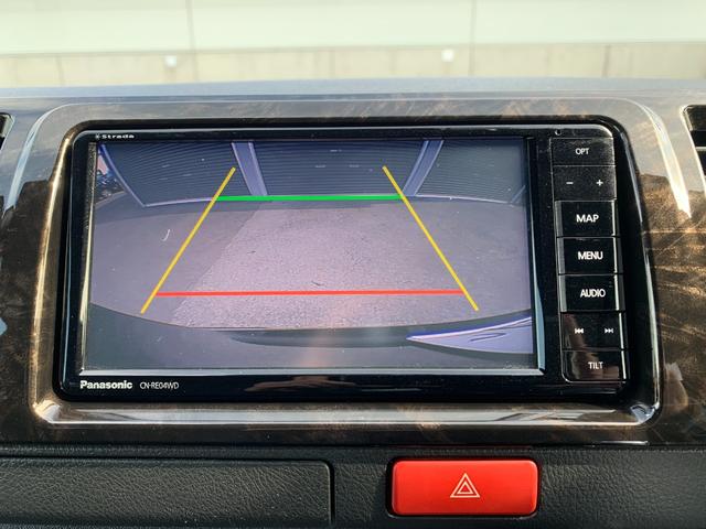 ハイエースバン スーパーＧＬ　ダークプライムＩＩ　４ＷＤ　禁煙車　ベッドキット　ＳＤナビフルセグＴＶ　バックカメラ　記録簿　ＥＴＣ　衝突被害軽減装置　ハーフレザー　イージークローズ付両側スライドドア　ＬＥＤオートライト　スマートキー　オートエアコン（10枚目）