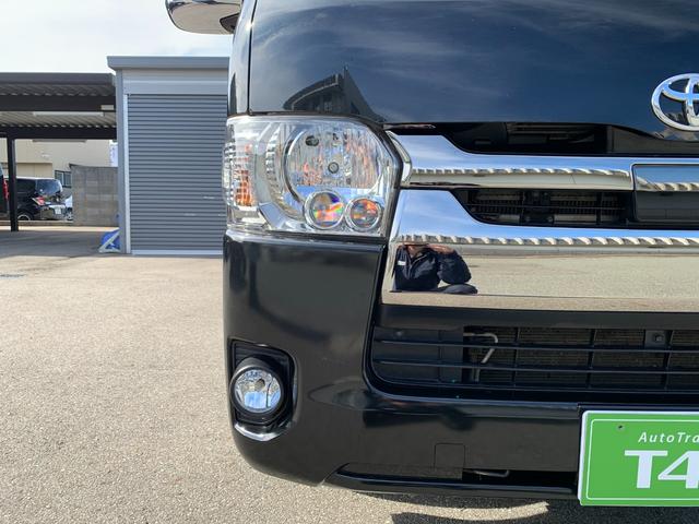 ハイエースバン スーパーＧＬ　ダークプライムＩＩ　４ＷＤ　禁煙車　ベッドキット　ＳＤナビフルセグＴＶ　バックカメラ　記録簿　ＥＴＣ　衝突被害軽減装置　ハーフレザー　イージークローズ付両側スライドドア　ＬＥＤオートライト　スマートキー　オートエアコン（44枚目）