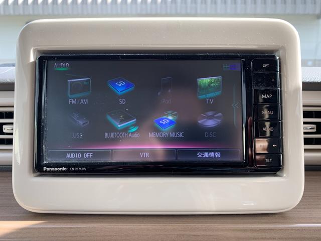 アルトラパン X 4WD 禁煙ワンオーナー 記録簿完備 全方位モニター付SDナビフルセグTV TVキット バックカメラ ツートンカラー 衝突被害軽減装置 シートヒーター 純正14インチAW オートエアコン 前後ドラレコ(9枚目)