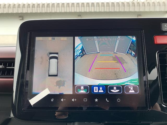 スペーシアカスタム ハイブリッドＧＳ　４ＷＤ　禁煙車　純正メーカーオプション全方位カメラ付ナビフルセグＴＶ　下廻り防錆塗装施工済（スリーラスター）　ガラスコーティング済　フロアマット　衝突被害軽減装置　電動スライドドア　シートヒーター（12枚目）