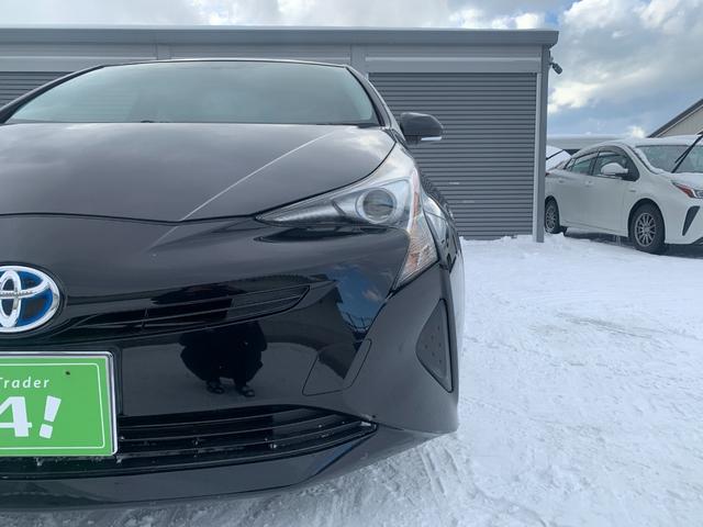 プリウス Ｓ　４ＷＤ　純正ＳＤナビＴＶ　バックカメラ　点検整備記録簿　純正１５インチＡＷ　ビルトインＥＴＣ　ＬＥＤオートライト　プライバシーガラス　スマートキー　プッシュスタート　横滑り防止装置　電動格納ミラー（41枚目）