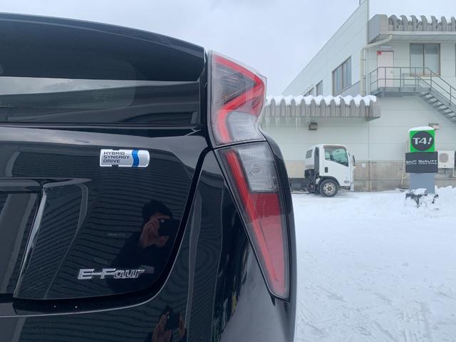 プリウス Ｓ　４ＷＤ　純正ＳＤナビＴＶ　バックカメラ　点検整備記録簿　純正１５インチＡＷ　ビルトインＥＴＣ　ＬＥＤオートライト　プライバシーガラス　スマートキー　プッシュスタート　横滑り防止装置　電動格納ミラー（45枚目）