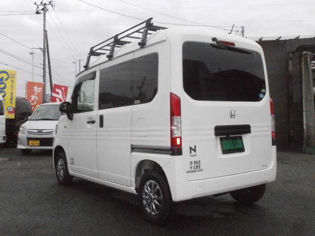 N-VAN G・ホンダセンシング 衝突軽減ブレーキ 誤発進抑制、路外逸脱抑制機能 アダプティブクルーズコントロール、4WD アイドリングストップ、純正ルーフキャリア、ナビ地デジTV、Bカメラ、Bluetooth音楽ハンズフリー ETC(5枚目)